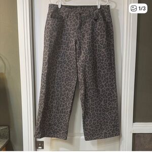 Wild Fable Leopard Print Baggy Jeans